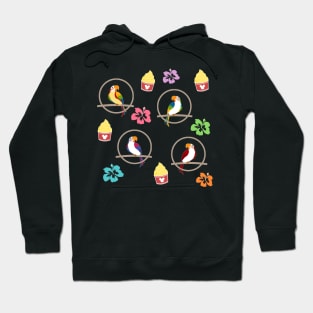 Tiki Room Pattern Hoodie